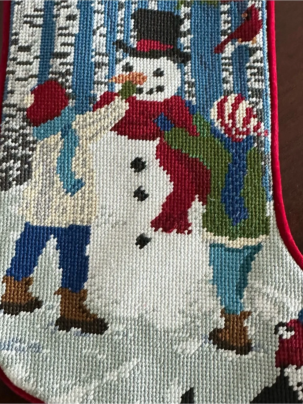 LL Bean Needlepoint 18